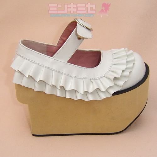 Ruffle Rocking Horse Shoes